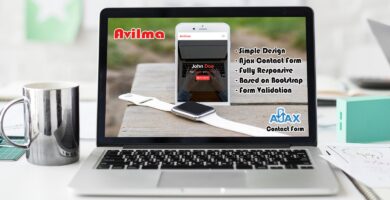 Avila – One Page Portfolio Bootstrap Template