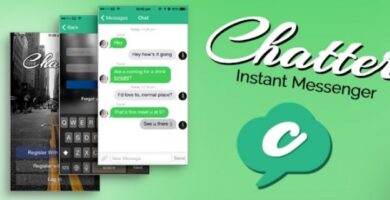 Chatter Messenger Chat App – iOS Source Code