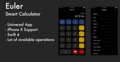 Euler: Smart Calculator – iOS Source Code