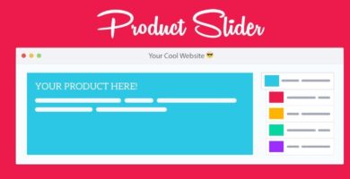 Responsive Product Slider CSS JavaScript