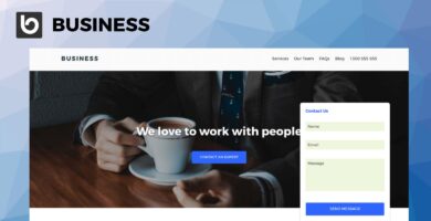 SitePoint Business WordPress Theme