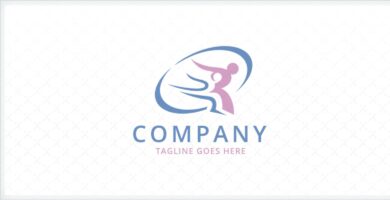 People Dance Logo Template