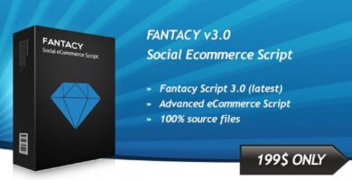 Fantacy Social eCommerce PHP Script