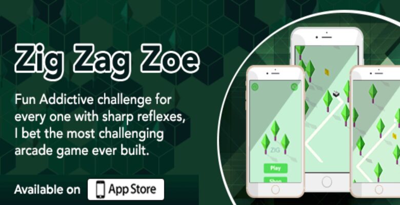 Zig Zag Zoe  – iOS Game Source Code
