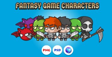 Fantasy Game Characters Pack