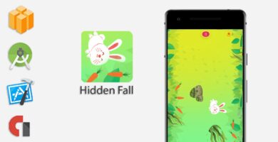 Hidden fall Rabbit Falling – Buildbox Template