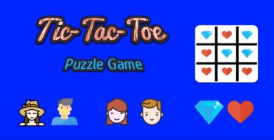 Tic-Tac-Toe Android Puzzle Game Template