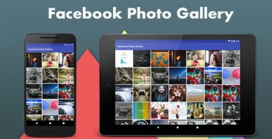 Facebook Photo Gallery – Android Source Code