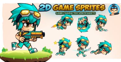 2D Game Character Sprites 14