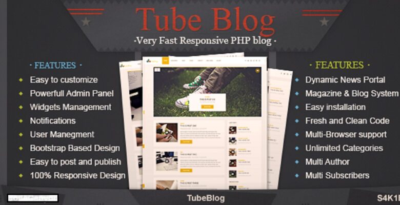 TubeBlog – PHP Blog Script