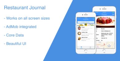 Restaurant Journal – iOS App Source Code