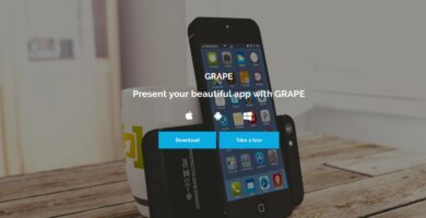 Grape App – App Landing Page HTML Template