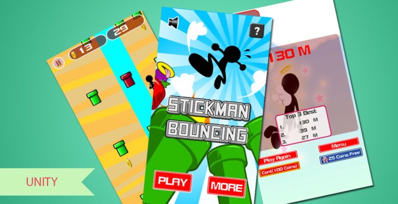 Stickman Bouncing – Complete Unity Project