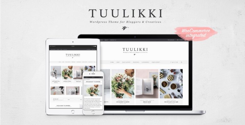 Tuulikki – Blog And Shop WordPress Theme