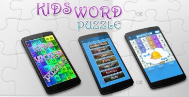 Kids Word Puzzle Android Studio Project