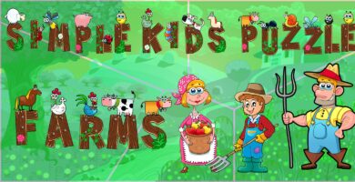 Simple Kids Puzzle Farms – Unity Source Code