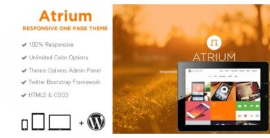 Atrium – Creative WordPress Theme