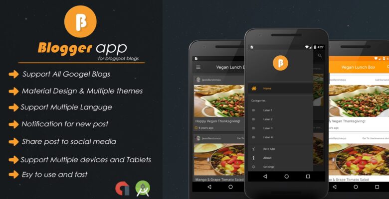 Blogger App – Android Source Code