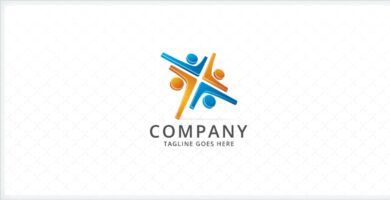People Collaboration Logo