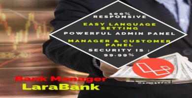 LaraBank CMS – Bank Management System