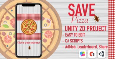 Save Pizza – Unity 2D Project