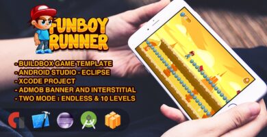 FunBoy Runner – Buildbox Template