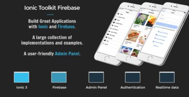 Ionic 3 Toolkit Firebase Pro Edition