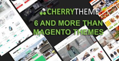 Cherry – Multi Store Responsive Magento Theme