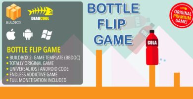 Bottle Flip – BuildBox Game Template