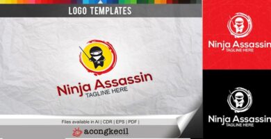 Ninja Assassin – Logo Template
