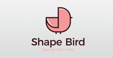 Shape Bird – Logo Template