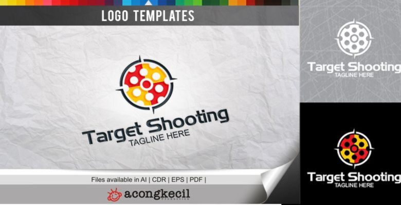 Target Shooting – Logo Template