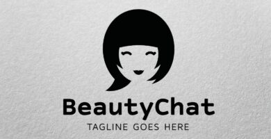 Beauty Chat – Logo Template