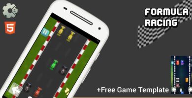 Formula Racing – Construct 2 Game Template