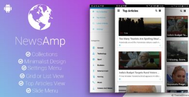 NewsAmp – Android News Application