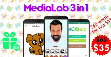 MediaLab 3 In 1 Android Source Codes Bundle