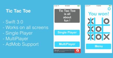 Tic Tac Toe – iOS Game Source Code