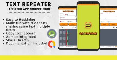 Text Repeater – Android App Source Code