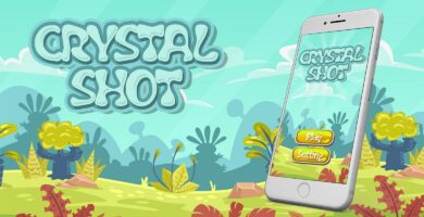 Crystal Shot – Buildbox Game Template