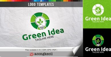 Green Idea – Logo Template