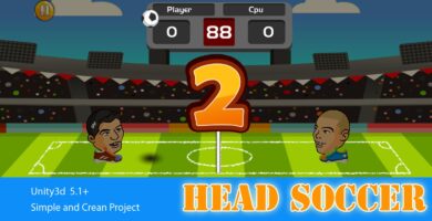Head Soccer – Unity Game Source Code