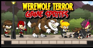 Werewolf Terror – Game Sprites