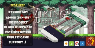 Viking Dash – iOS Xcode And Buildbox Project