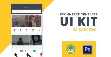 Shoppy – eCommerce Android Studio UI KIT