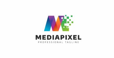 Mediapixel M Letter Logo