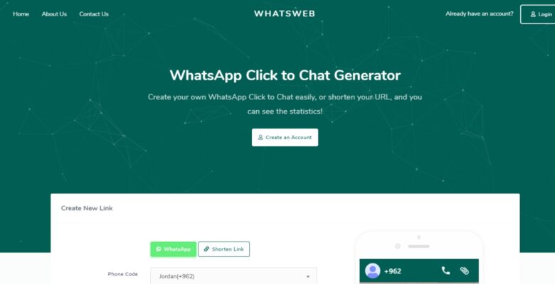 Whatsweb – WhatsApp URL Shortener PHP