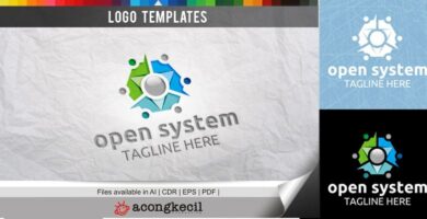 Open System – Logo Template