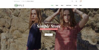 Simple Store – Multipurpose WooCommerce Theme