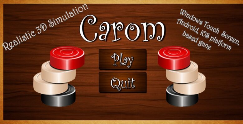 Carom – Unity Game Source Code