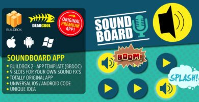 Soundboard – BuildBox App Template